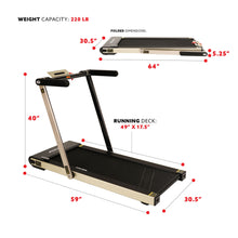 Load image into Gallery viewer, ASUNA Slim Folding Motorized Treadmill