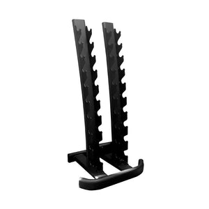 TAG Vertical Chrome Beauty Bell Dumbbell Rack (10 pairs)