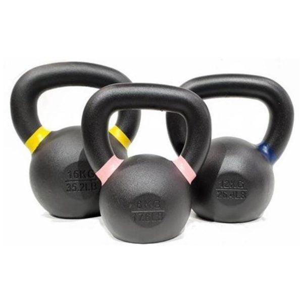 TAG Powder Coated Kettle Bell Complete Set (13 pieces)