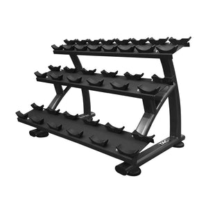 TAG 3-Tier 10 Pairs  Dumbbell Saddle Rack