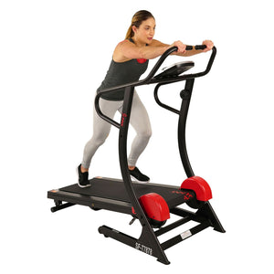 Sunny Health & Fitness Magnetic Training Treadmill