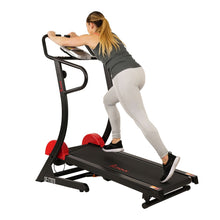 Load image into Gallery viewer, Sunny Health &amp; Fitness Magnetic Training Treadmill