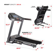 Load image into Gallery viewer, Sunny Health &amp; Fitness Heavy Duty Walking Treadmill
