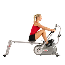 Load image into Gallery viewer, Sunny Health &amp; Fitness Full Motion Magnetic Rowing Machine