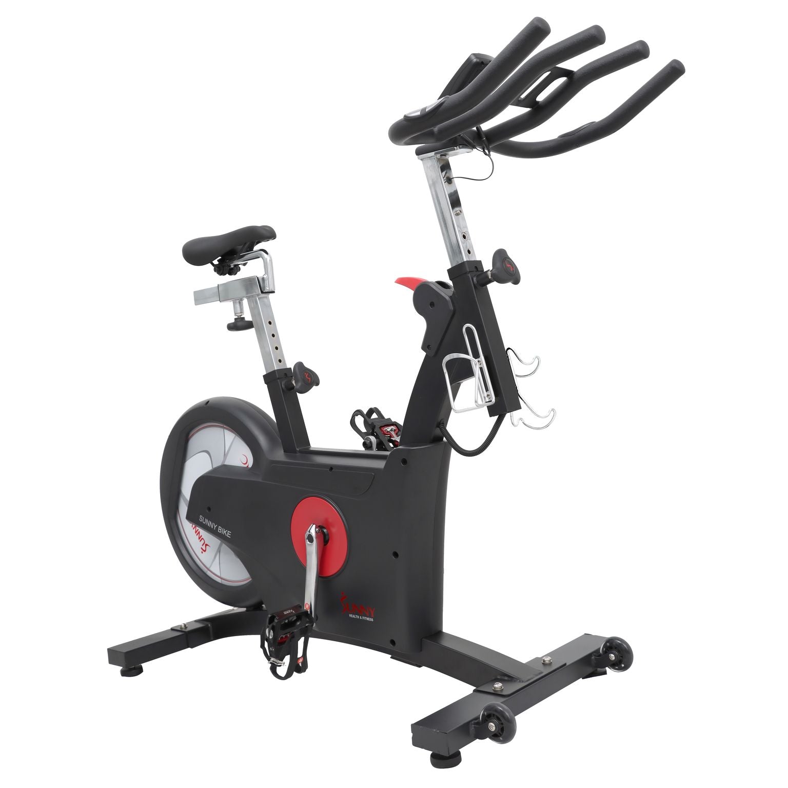 Sunny Health Fitness Premium Kinetic Flywheel Rear Drive Cycle