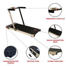 Load image into Gallery viewer, ASUNA Slim Folding Motorized Treadmill