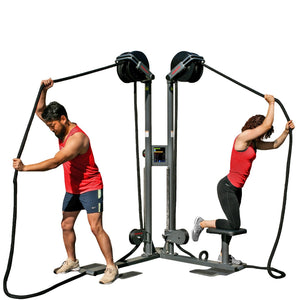 RX2500D Upright Rope Trainer - Dual Station